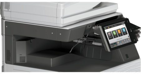 Sharp MX-6071 Close Slant Photocopier Leasing | Clarity Copiers High Wycombe