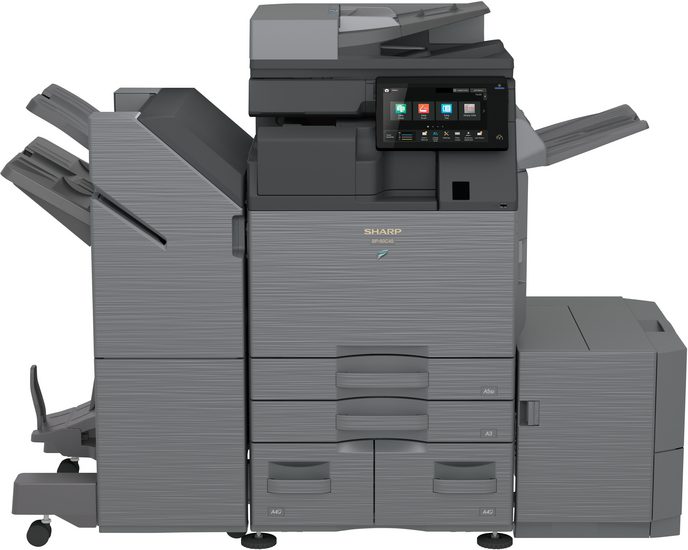 Sharp BP 60C45 Photocopier Front | Clarity Copiers HW